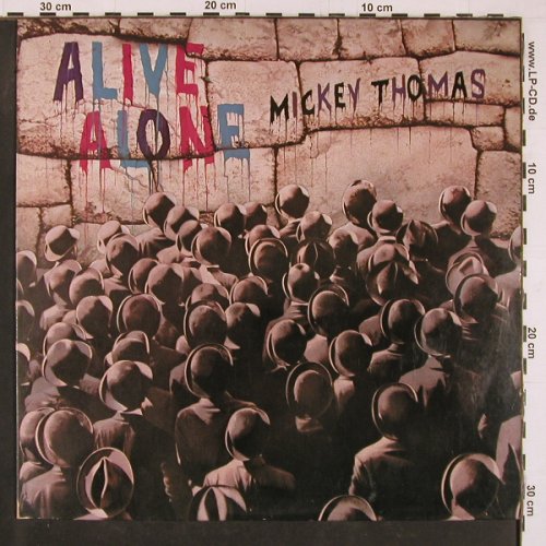 Thomas,Mickey: Alive Alone, Elektra(5E-530), US, 1981 - LP - Y1268 - 6,00 Euro