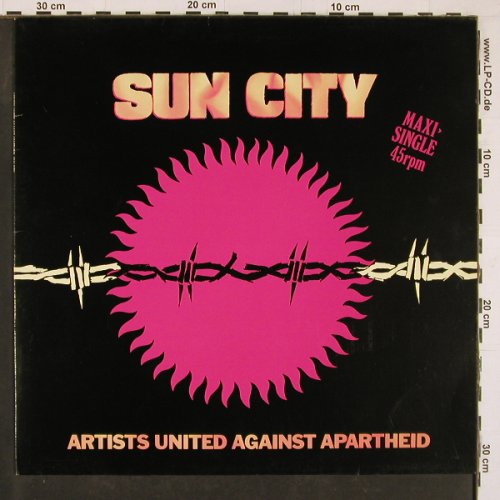 Artists United Against Apartheid: Sun City / Not so  far away (dub), Manhattan(20 0927 6), D, 1985 - 12inch - Y1272 - 3,00 Euro