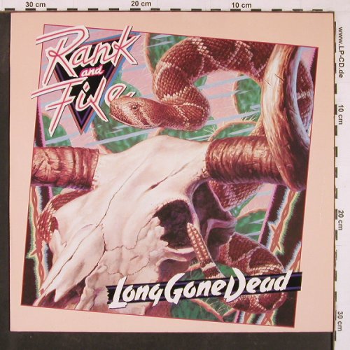Rank and File: Long Gone Dead, Slash (820 094-1 ME), D, 1984 Typ: LP Best.-Nr.: Y1283 Preis: 6,00 Euro