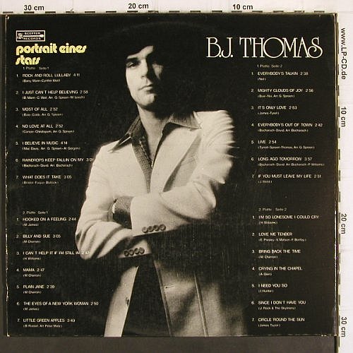 Thomas,Billy Joe: Portrait eines Stars, Foc, Scepter(DALP 2/1907), D, 1973 - 2LP - Y129 - 7,50 Euro