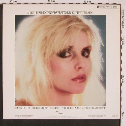 Harry,Debbie: Rush Rush *2 ("from Scarface"), Chrysalis(601 049), D, 1983 - 12inch - Y1305 - 4,00 Euro
