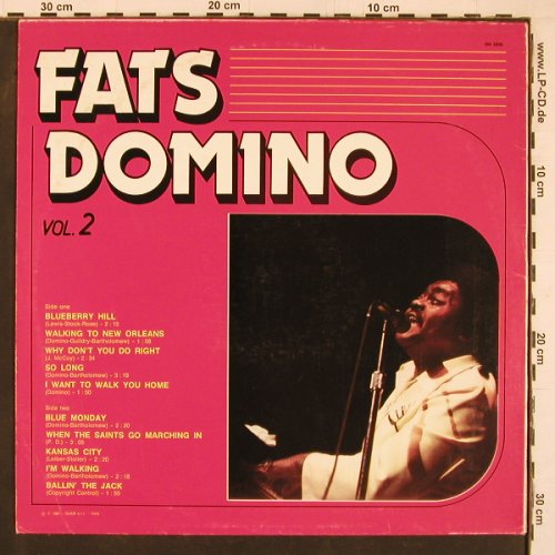 Domino,Fats: Vol.2, (live), Joker(SM 3896), I, 1981 - LP - Y1339 - 5,00 Euro
