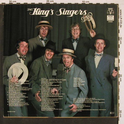 King's Singers: Swing, Aves(69.028), D, 1976 - LP - Y1353 - 7,50 Euro