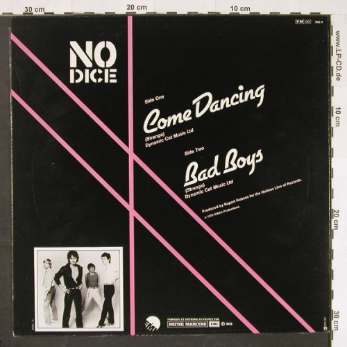 No Dice: Come Dancing / Bad Boys, EMI(PIC 7), F, 1979 - P12" - Y1400 - 5,00 Euro