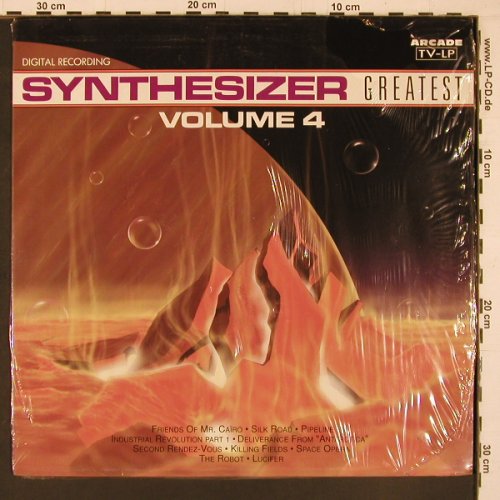 Starink,Ed: Synthesizer Greatest Vol.4 (instr), Arcade (01 4370 21), D, FS-New, 1990 Typ: LP Best.-Nr.: Y1422 Preis: 7,50 Euro