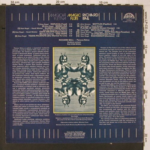 Ball,Richard: Magic Flute,Studiovy Orch.,St.Regal, Supraphon (10 3499-1), CSSR,instr, 1983 Typ: LP Best.-Nr.: Y1442 Preis: 6,00 Euro