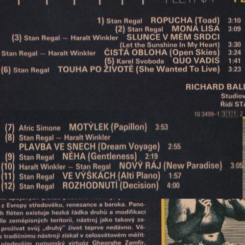 Ball,Richard: Magic Flute,Studiovy Orch.,St.Regal, Supraphon (10 3499-1), CSSR,instr, 1983 Typ: LP Best.-Nr.: Y1442 Preis: 6,00 Euro