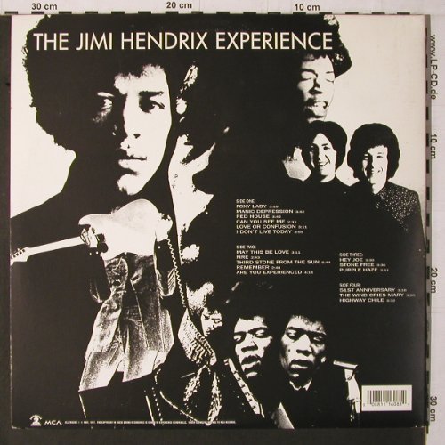 Hendrix,Jimi Experience: Are You Experienced, Remaster, Foc, MCA(MCA2-11608), US, 1997 - 2LP - Y1447 - 20,00 Euro