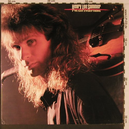 Summer,Henry Lee: I've Got Everything, m-/vg+, CBS (Z 45124), US, 1989 Typ: LP Best.-Nr.: Y1472 Preis: 5,00 Euro