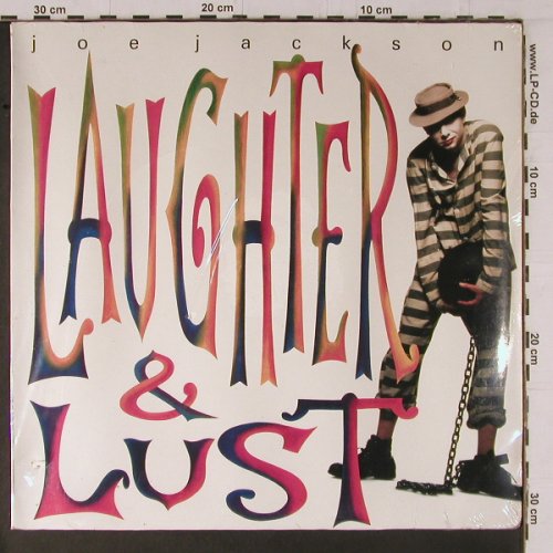 Jackson,Joe: Laughter & Lust, FS-New, Virgin(VUSLP 34), D, 1991 - LP - Y1478 - 7,50 Euro
