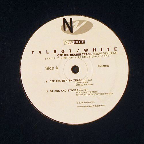 Talbot / White: Off The Beaten Track *2+2, Promo, New Note(NN121002), UK, 1996 - 12inch - Y1502 - 5,00 Euro