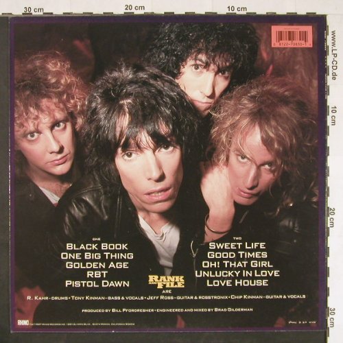 Rank and File: Same, Rhino (RNLP 70830), US, 1987 Typ: LP Best.-Nr.: Y1540 Preis: 6,00 Euro