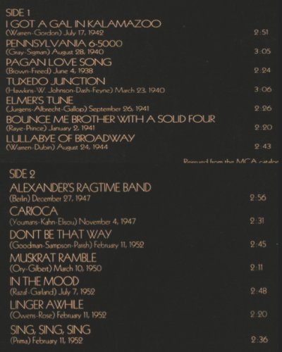 Andrews Sisters: Swingin'Sweathearts, MCA Coral(52.021), D, 1976 - LP - Y1560 - 6,00 Euro