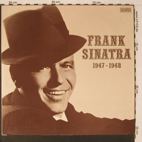 Sinatra,Frank: 1947-1948, m-/vg+, Bellaphon (BI 15137), D, Mono, 1975 Typ: LP Best.-Nr.: Y1586 Preis: 5,00 Euro