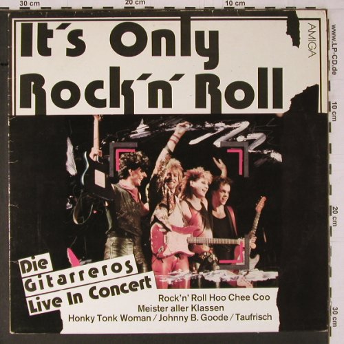 Gitarreros: It's Only Rock'n'Roll, Amiga(8 56 231), DDR, 1986 - LP - Y1599 - 7,50 Euro