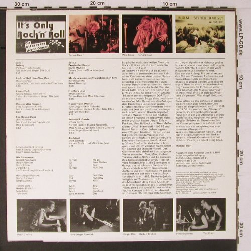 Gitarreros: It's Only Rock'n'Roll, Amiga(8 56 231), DDR, 1986 - LP - Y1599 - 7,50 Euro
