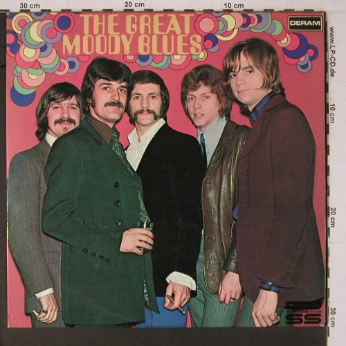 Moody Blues: The Great Moody Blues, Foc, Deram (BOX 724/5-y), B Typ: 2LP Best.-Nr.: Y1602 Preis: 7,50 Euro