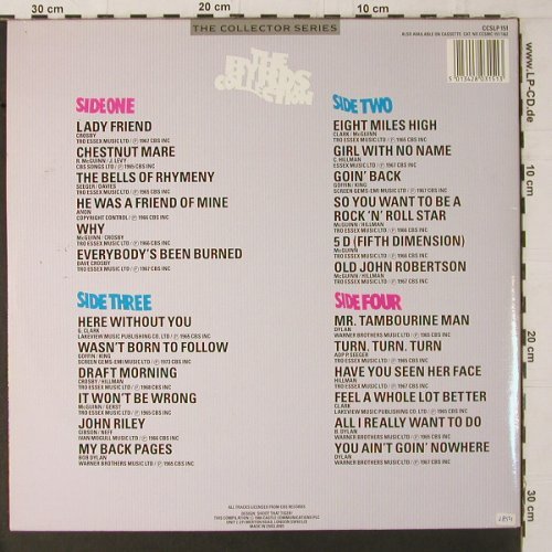 Byrds: The Byrds Collection, Foc, Castle (CCSLP 151), UK,Ri, 1986 Typ: 2LP Best.-Nr.: Y1636 Preis: 9,00 Euro