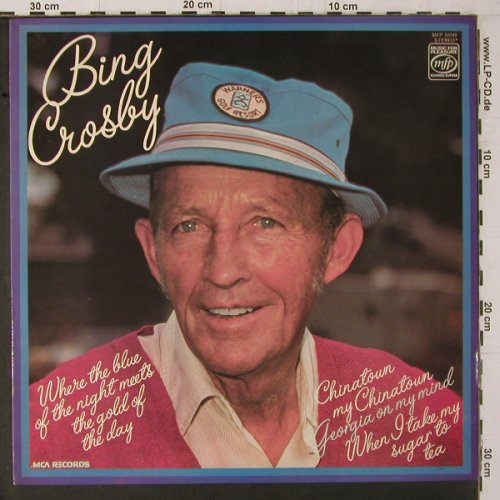 Crosby,Bing: Where The Blue Of The Night, MFP(50 249), UK, Ri,  - LP - Y1661 - 5,00 Euro