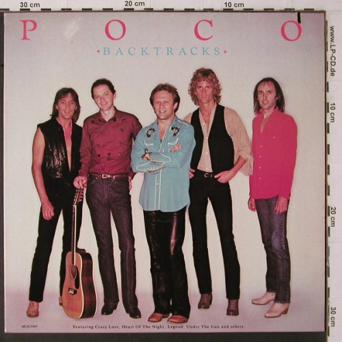Poco: Backtracks, m-/vg+, MCA (5363), US, co, 1982 Typ: LP Best.-Nr.: Y1687 Preis: 6,00 Euro