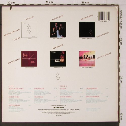 Poco: Backtracks, m-/vg+, MCA(5363), US, co, 1982 - LP - Y1687 - 6,00 Euro
