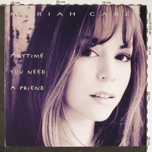 Carey,Mariah: Anytime You Need A Friend*4, Columbia(660354 6), NL, 1993 - 12inch - Y1705 - 4,00 Euro
