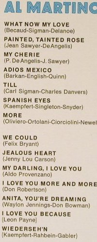 Martino,Al: Al Martino Best, Capitol(C 062-80 180), D, Ri,  - LP - Y1713 - 6,00 Euro