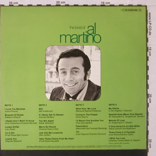 Martino,Al: The Best Of, Foc, Capitol(C 148-80893/894), D,  - 2LP - Y1714 - 7,50 Euro
