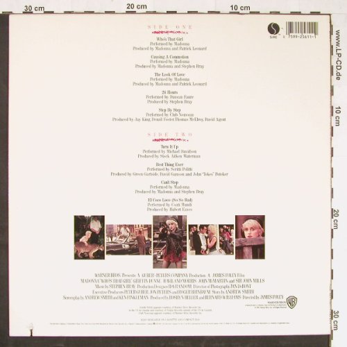 Madonna: Who's That Girl, Sire(9 25611-1), US, co, 1987 - LP - Y1747 - 7,50 Euro