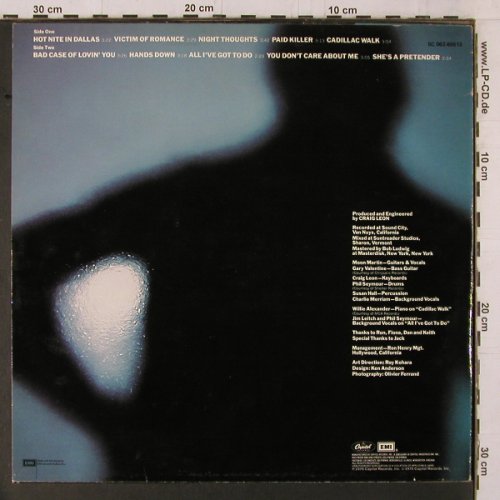 Moon Martin: Shots From A Cold Nightmare, Capitol(062-85 513), NL, 1978 - LP - Y1823 - 5,00 Euro