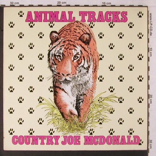 Country Joe Mc Donald: Animal Tracks, Line(6.26052 AP), D, Ri, 1980 - LP - Y1830 - 7,50 Euro