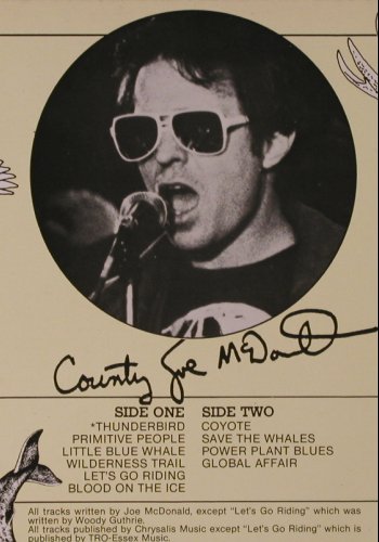 Country Joe Mc Donald: Animal Tracks, Line(6.26052 AP), D, Ri, 1980 - LP - Y1830 - 7,50 Euro