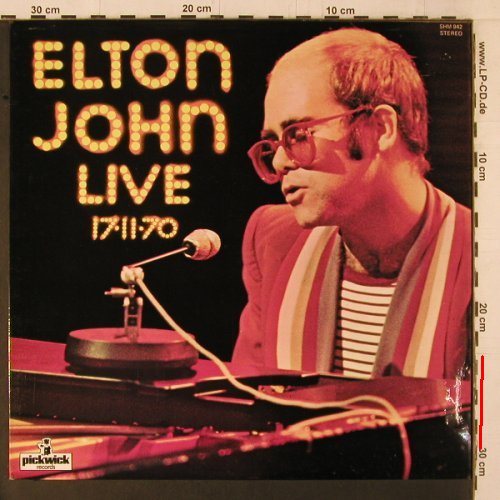 John,Elton: Live 17.11.1970, m-/vg+, Hallmark(SHM 942), UK, 1971 - LP - Y1832 - 6,00 Euro