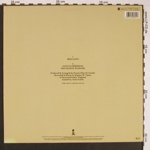 Ansell,Martin: Brilliant+2, Island(608 015-213), D, 1986 - 12inch - F4309 - 1,00 Euro
