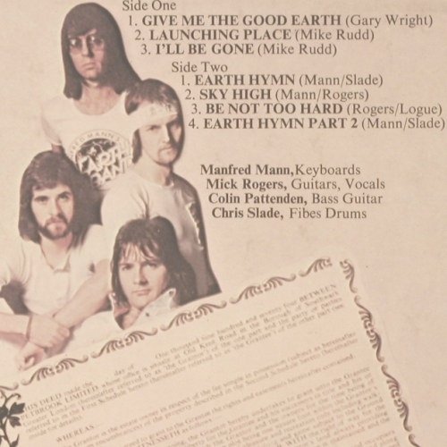Mann's Earthband,Manfred: The Good Earth, Bronze(ILPS 9306), UK, 1974 - LP - Y1893 - 9,00 Euro