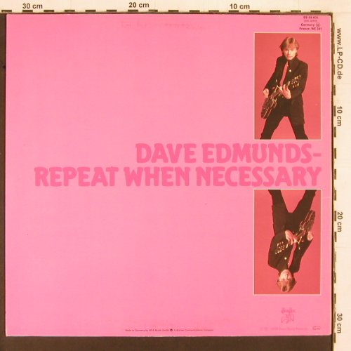 Edmunds,Dave: Repeat When Necessary, m-/vg+, Swan Song(SS 59 409), D, 1979 - LP - Y1895 - 6,00 Euro