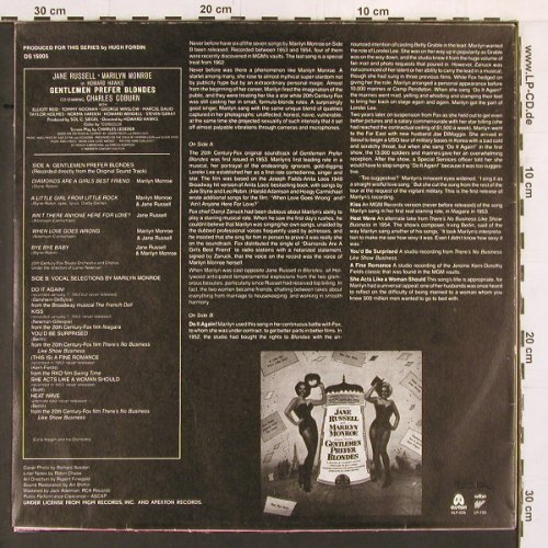Monroe,Marilyn: Never before and never again, Arston/Wifon (ALP026/LP-150), PL, 1988 Typ: LP Best.-Nr.: Y1918 Preis: 6,00 Euro