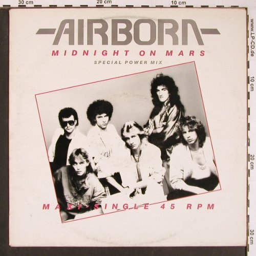 Airborn: Midnight On Mars*2+1, m-/vg+, CBS(A 12.6826), NL, 1986 - 12inch - Y193 - 3,00 Euro