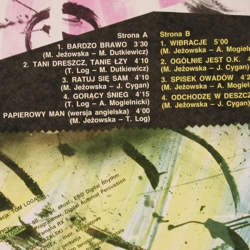 Jezowska,Majka: Wibracje, Polskie Nagrania(SX 2555), PL, 1987 - LP - Y1956 - 6,00 Euro