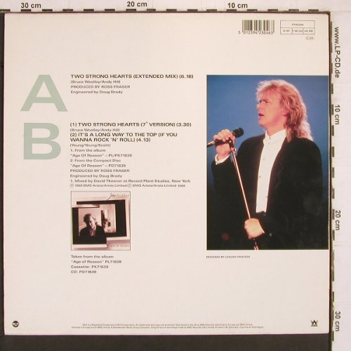 Farnham,John: Two Strong Hearts*2/ It's a long wa, RCA (PT42304), D, 1988 Typ: 12" Best.-Nr.: Y2013 Preis: 4,00 Euro