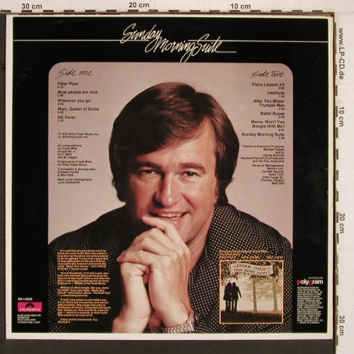Mills,Frank: Sunday Morning Suite, Polydor(PD-1-6225), US, 1979 - LP - Y2020 - 6,00 Euro