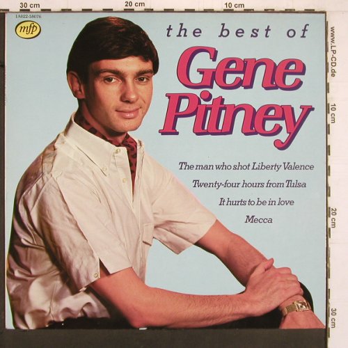 Pitney,Gene: The Best Of, MFP (1A022-58076), NL, 1981 Typ: LP Best.-Nr.: Y2066 Preis: 6,00 Euro