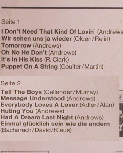 Shaw,Sandie: Ihre größten Erfolge,her gr.Succes., ModeSerie (MDINT 9616), D,m-/vg+ Typ: LP Best.-Nr.: Y2094 Preis: 6,00 Euro