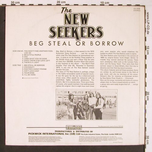 New Seekers: Beg Steel Or Borrow, Contour(CN 2004), UK,  - LP - Y210 - 6,00 Euro