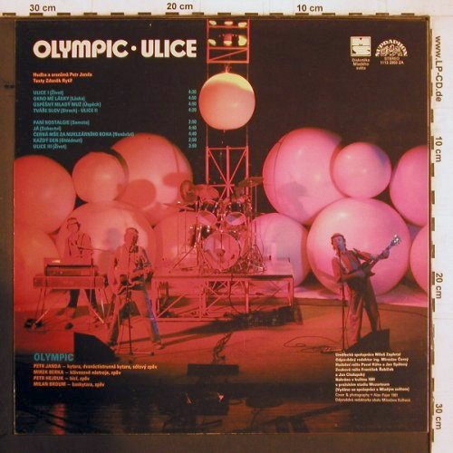 Olympic: Ulice, Supraphon (1113 2950 ZA), CZ, 1981 Typ: LP Best.-Nr.: Y2156 Preis: 7,50 Euro