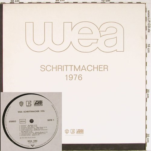 V.A.Wea Schrittmacher 1976: u.a.PrettyThings, Westernhagen, Wea(WEA 1002), D,whMuster, 1976 - LP - Y2166 - 5,00 Euro