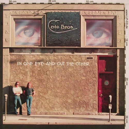 Cate Bros.: In One Eye And Out The Other, Asylum(AS 53 049), D, 1976 - LP - Y2250 - 7,50 Euro