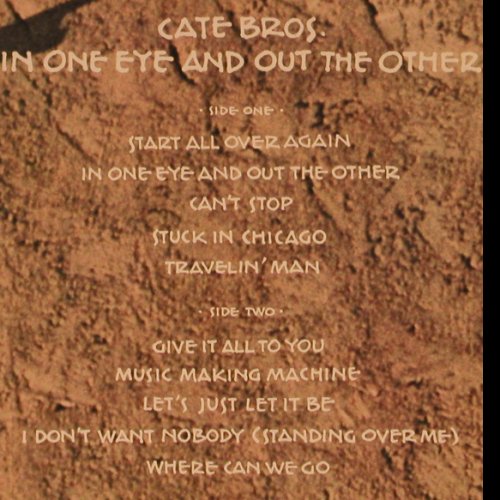 Cate Bros.: In One Eye And Out The Other, Asylum(AS 53 049), D, 1976 - LP - Y2250 - 7,50 Euro