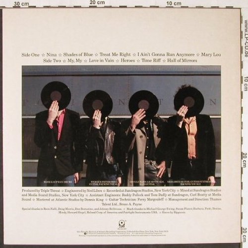 Riff Raff: Vinyl Futures, Atco (SD 32-108), D, 1981 Typ: LP Best.-Nr.: Y2254 Preis: 6,00 Euro
