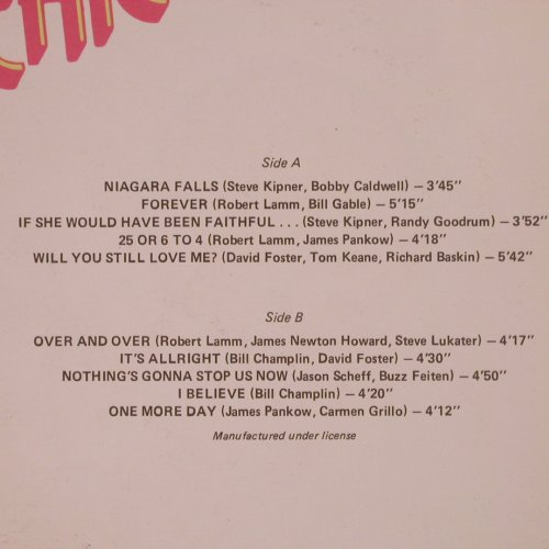 Chicago: 18, Balkanton(BTA 12112), Bulgaria, 1986 - LP - Y2257 - 6,00 Euro